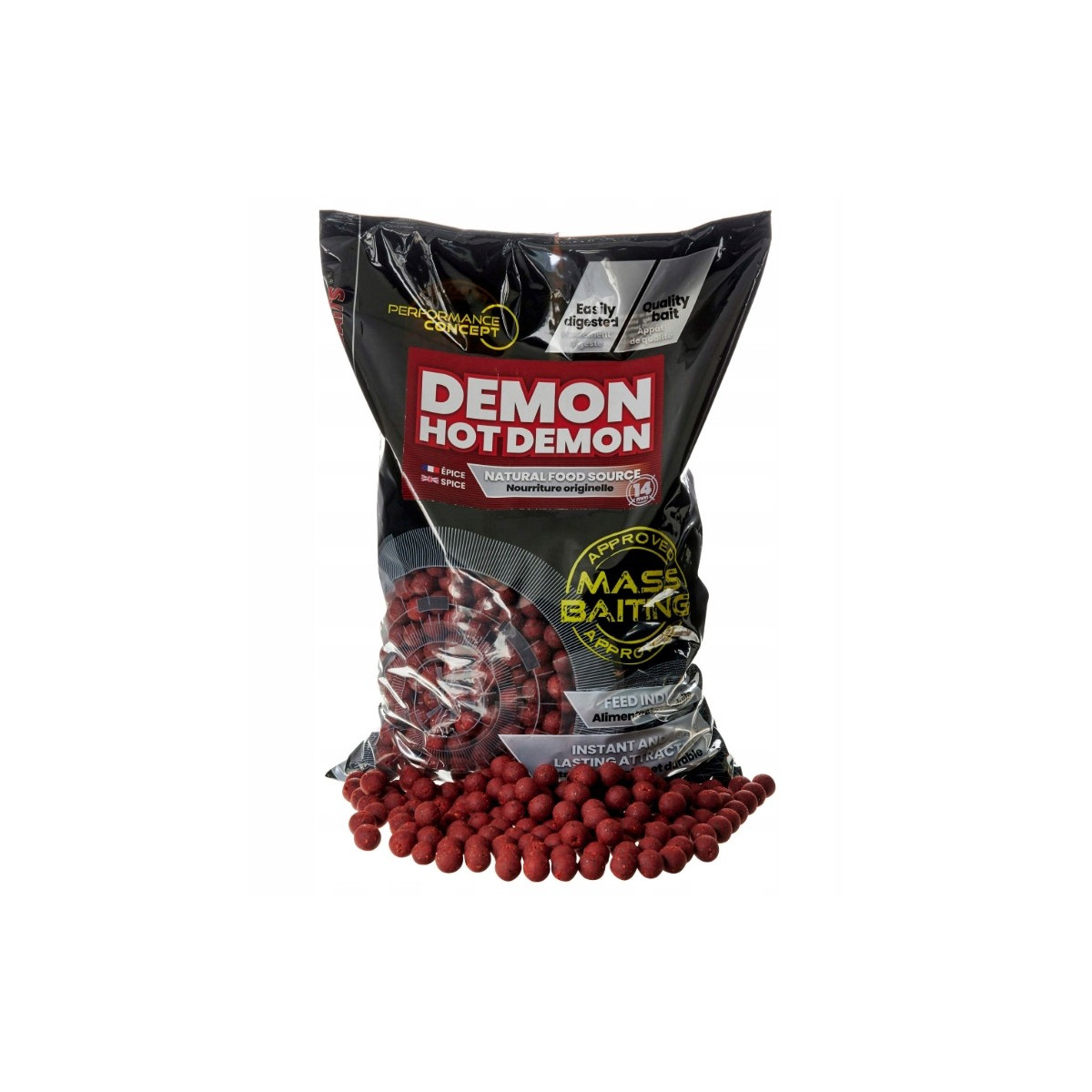 Kulki Starbaits Pc Demon Hot Demon Mass Baiting 3kg - 20mm Kulki Starbaits Pc Demon Hot Demon Mass Baiting 3kg - 20mm