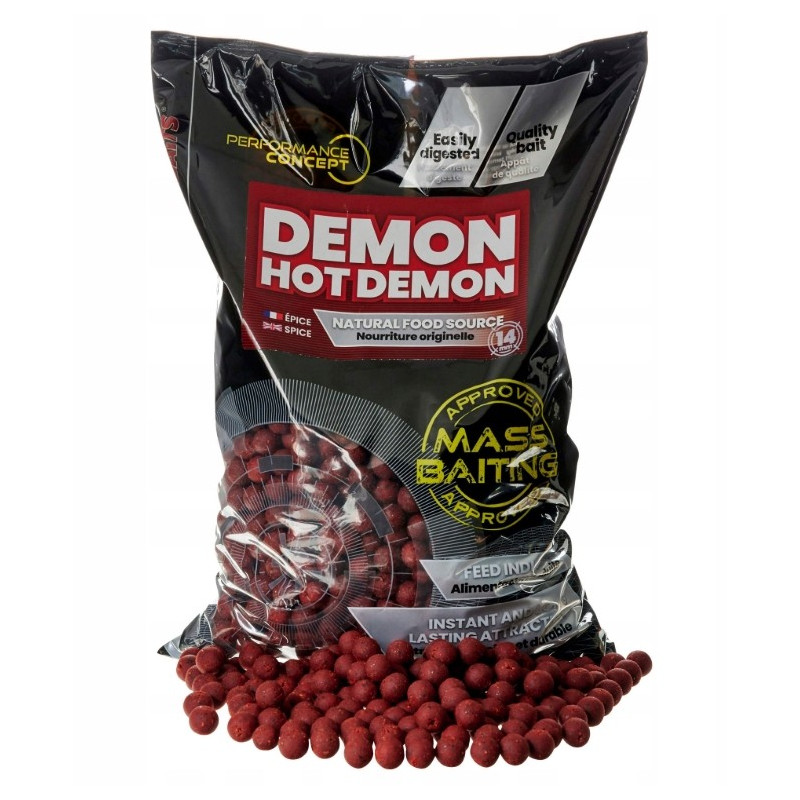 Kulki Starbaits Pc Demon Hot Demon Mass Baiting 3kg - 20mm Kulki Starbaits Pc Demon Hot Demon Mass Baiting 3kg - 20mm