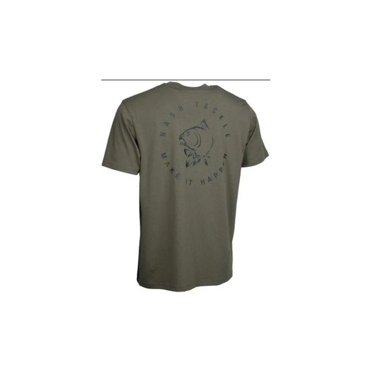 Koszulka Nash Make It Happen Carp Logo T Shirt Green roz.XXL Koszulka Nash Make It Happen Carp Logo T Shirt Green roz.XXL