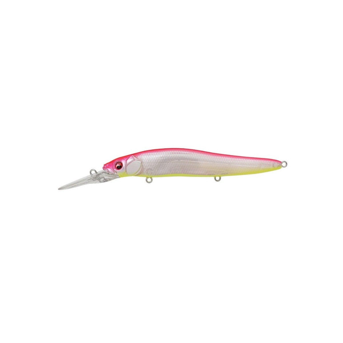 Wobler Megabass ONETEN R+1 Slow Sinking 11cm - JUKUCHO PINK