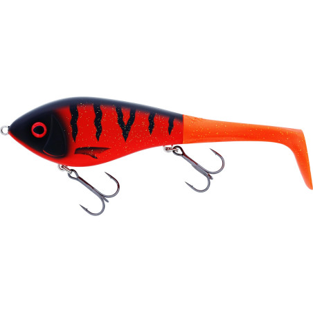 Wobler Westin SWIM TAIL 12cm - Fire suspending Wobler Westin SWIM TAIL 12cm - Fire suspending