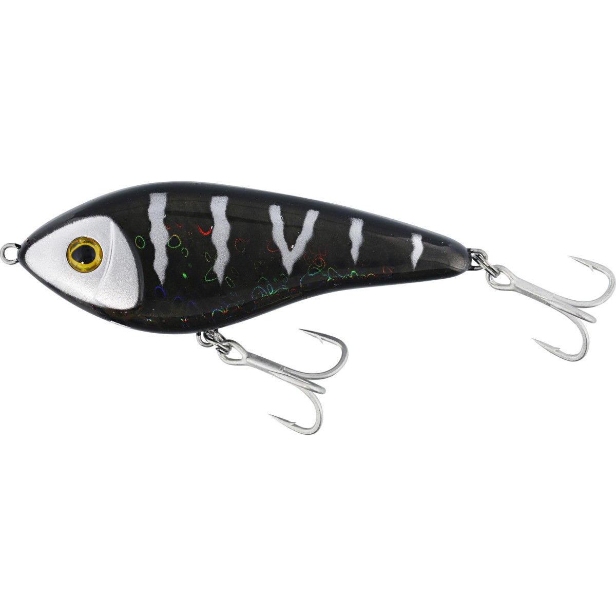 Wobler Westin Swim SW Glidebait 12cm SINKING - Silver Shadow