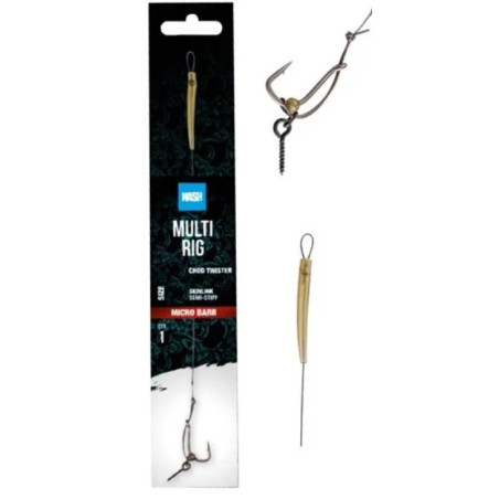 Przypon Nash Multi Rig Barbed hak 2 Przypon Nash Multi Rig Barbed hak 2