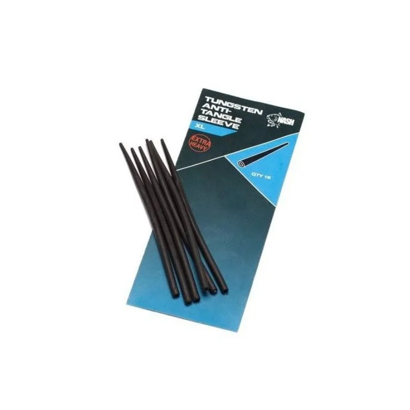 Rurka antysplątaniowa Nash Anti Tangle Sleeve roz.XL - Tungsten (15szt)