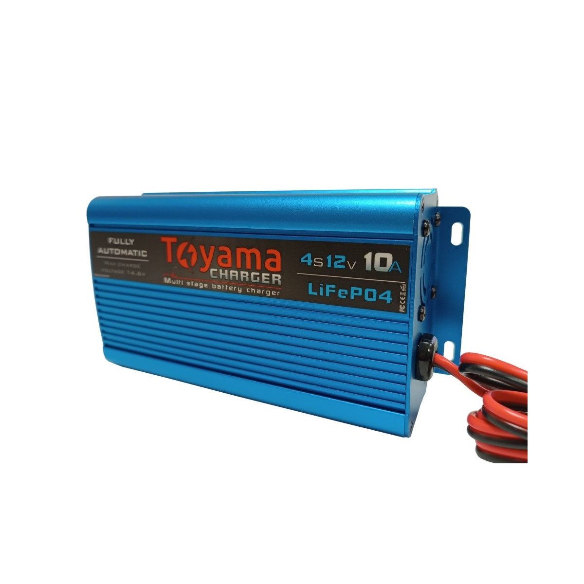 Ładowarka Toyama do akumulatorów litowych LiFePO4 10A 12V 4S 14,6V