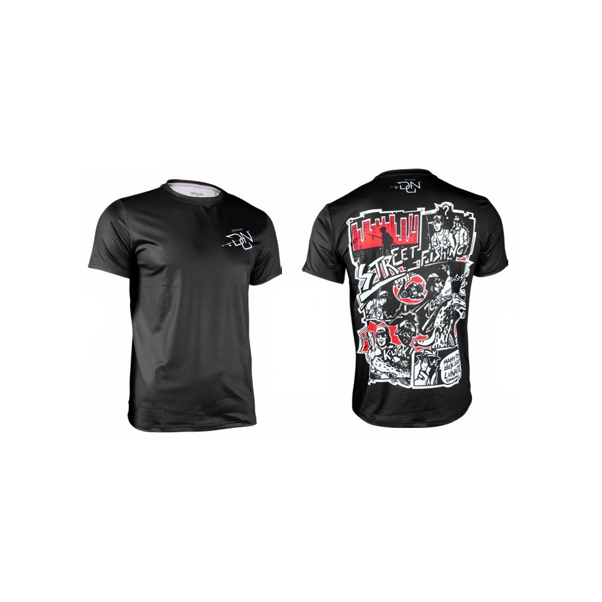 Koszulka Dragon roz.XL - czarna Koszulka Dragon roz.XL - czarna