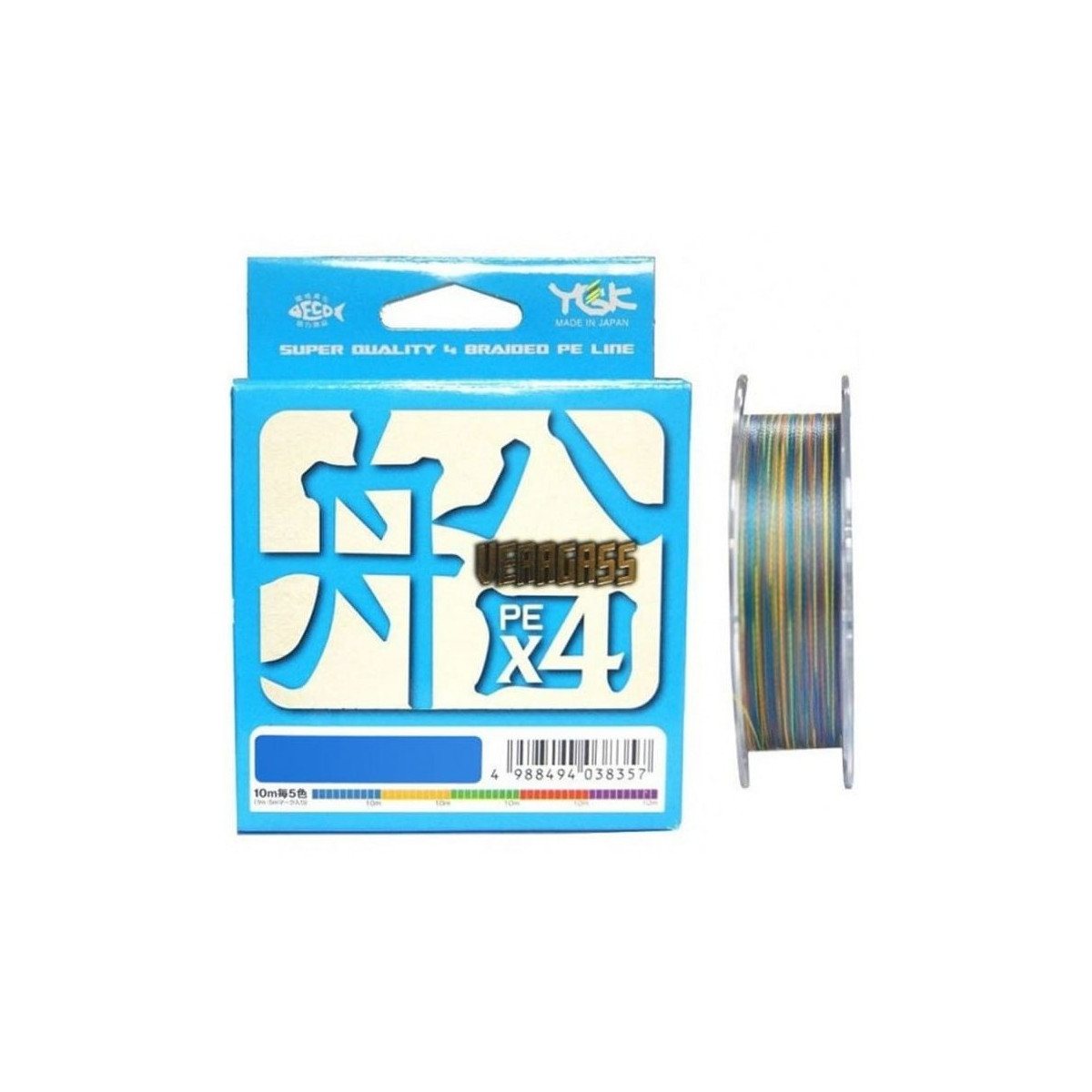 Plecionka YGK Veragass Fune X4 200m / 0,6PE / 12lb