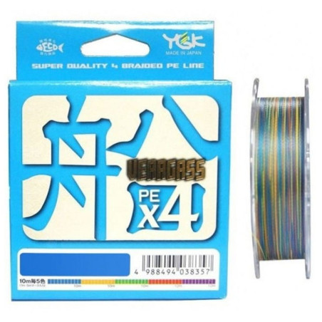 Plecionka YGK Veragass Fune X4 200m / 0,6PE / 12lb Plecionka YGK Veragass Fune X4 200m / 0,6PE / 12lb