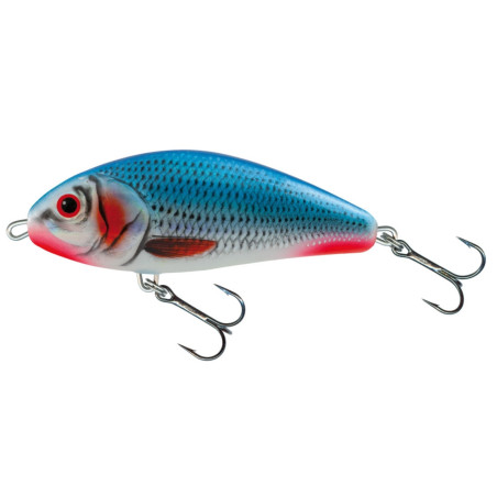 Wobler Salmo Fatso Floating 12cm - Bleeding Blue Shad