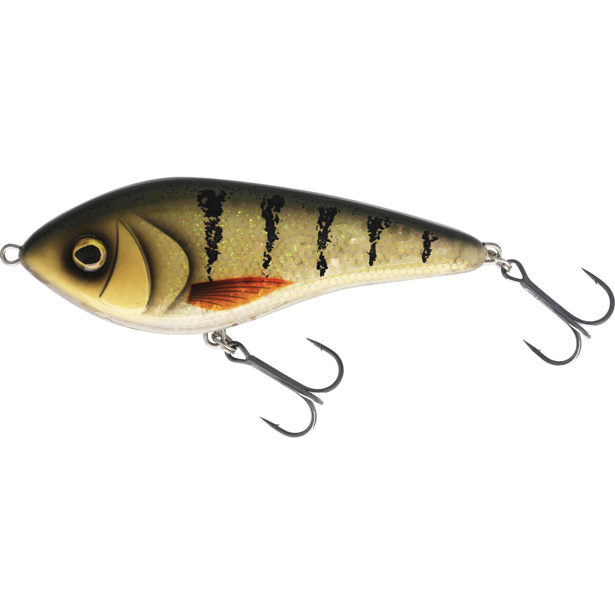 Wobler Westin SWIM GLIDEBAIT 13,5cm - 3D Amber Perch Wobler Westin SWIM GLIDEBAIT 13,5cm - 3D Amber Perch