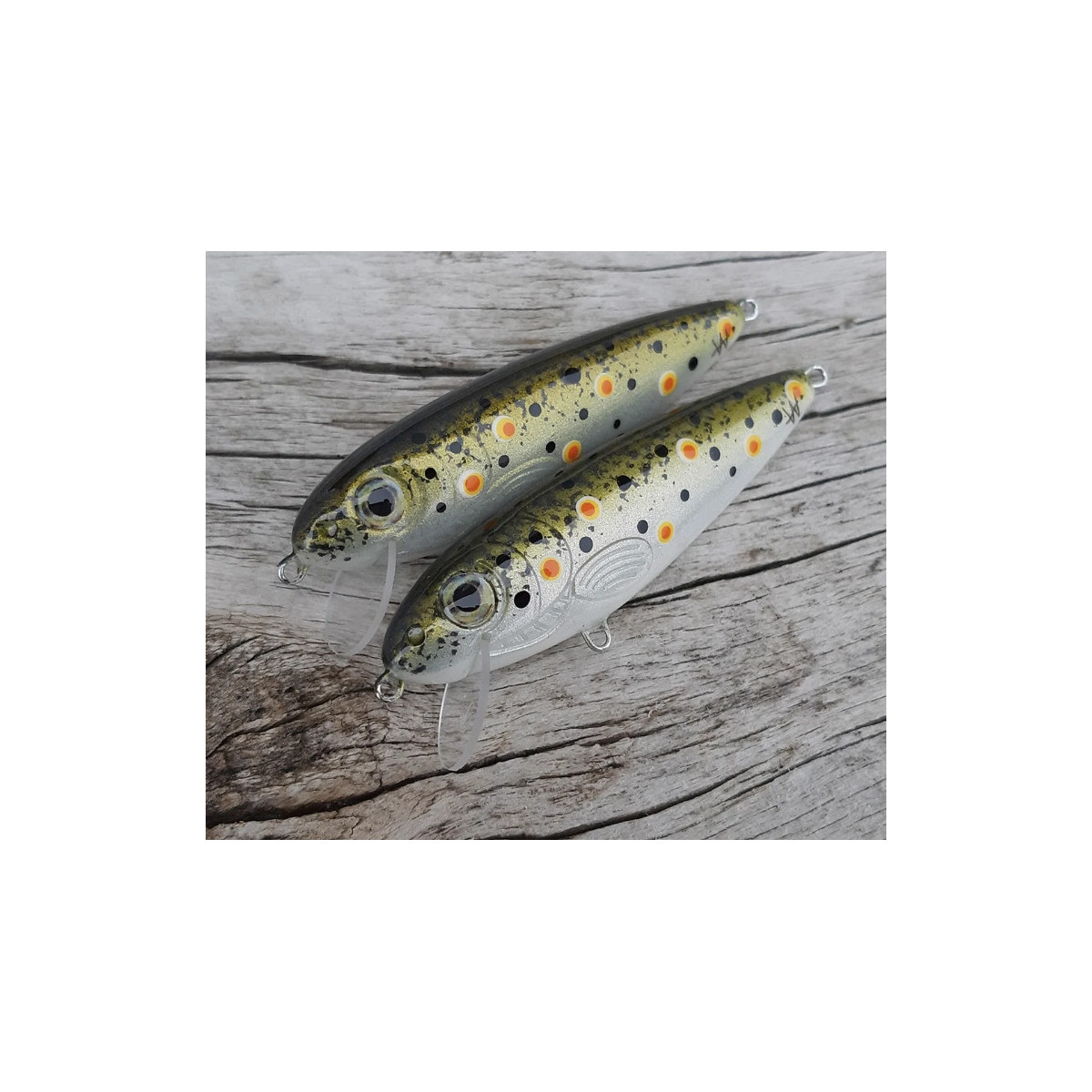 Wobler Woblerski Dzierzba Płytka 6cm TONĄCY OP