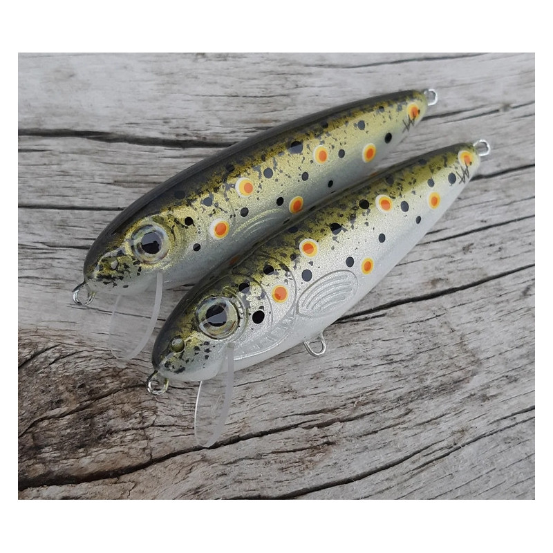 Wobler Woblerski Dzierzba Płytka 6cm TONĄCY OP