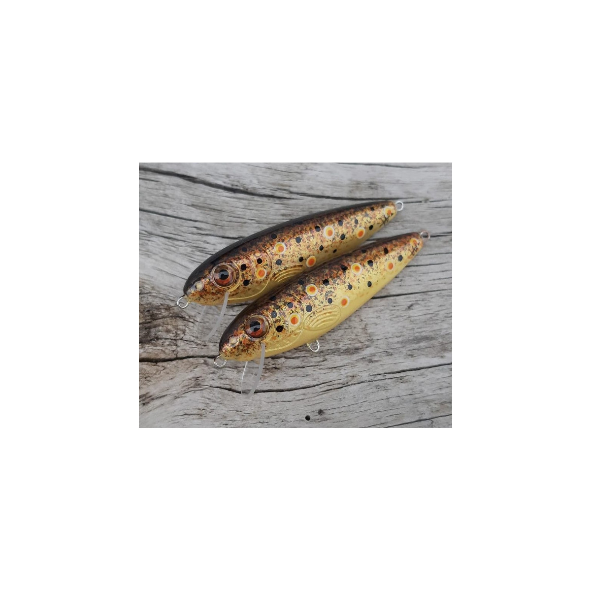 Wobler Woblerski Dzierzba Płytka 6cm PŁYWAJĄCY - ZP