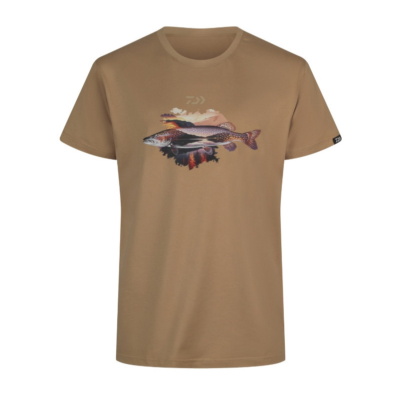 Koszulka Daiwa Pike roz.XL - sand