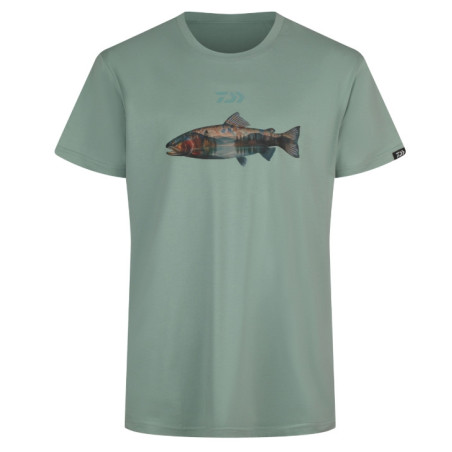 Koszulka Daiwa Trout roz.XL - pistacjowy