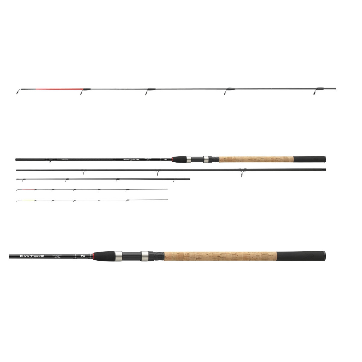Wędka Daiwa Black Widow Method Feeder 330cm / do 60g
