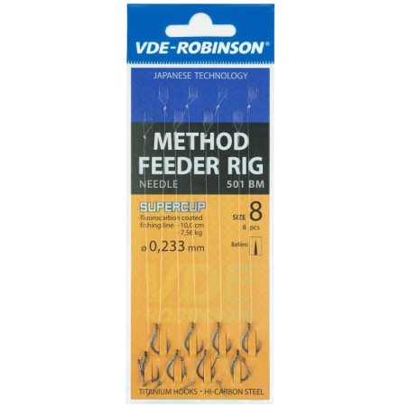 Przypon VDE-Robinson z bagnetem MF 501BM rozm.6 / 0,245mm Przypon VDE-Robinson z bagnetem MF 501BM rozm.6 / 0,245mm