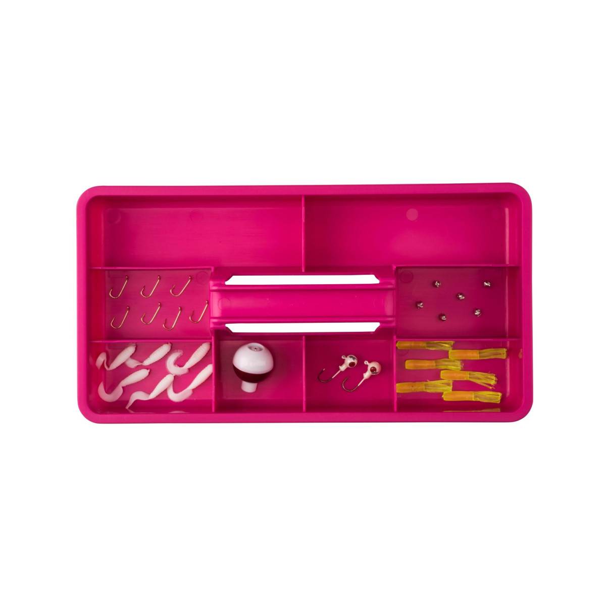 Pudełko Shakespeare Cosmic Tackle Box Eu - różowy