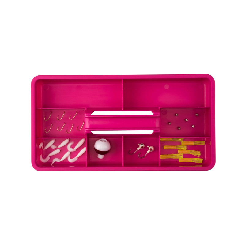 Pudełko Shakespeare Cosmic Tackle Box Eu - różowy