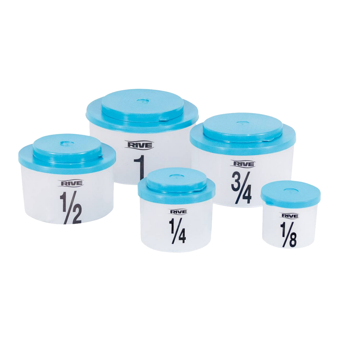 Zestaw Pudełek MATCH PRO OFFICIAL MEANSURING BOX SET Rive 5 sztuk