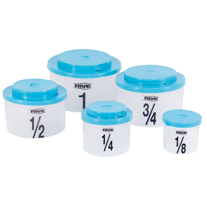 Zestaw Pudełek MATCH PRO OFFICIAL MEANSURING BOX SET Rive 5 sztuk