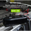 Ładowarka do akumulatora Green Cell 6V / 12V (4A) AGM, LiFePO4, GEL, SLA z funkcją inteligentnej diagnostyki