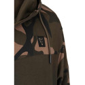 Bluza z kapturem Fox LW Khaki/Camo Split Zip Hoody roz.XL