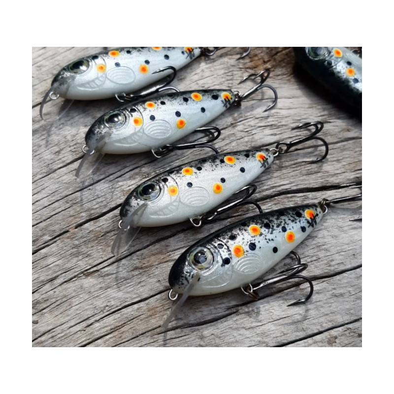 Wobler Woblerski Dzierzba 4cm TONĄCY - SP