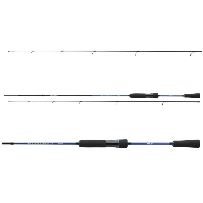 Wędka Daiwa Triforce Spoon 195cm / 1-8g Wędka Daiwa Triforce Spoon 195cm / 1-8g