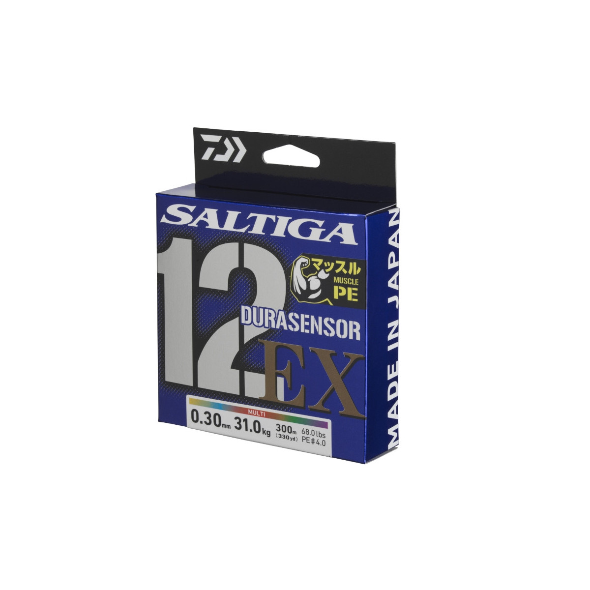 Daiwa Saltiga DURASENSOR 12 BRAID EX+Si3 400m / 0,35mm / multicolor Daiwa Saltiga DURASENSOR 12 BRAID EX+Si3 400m / 0,35mm / multicolor