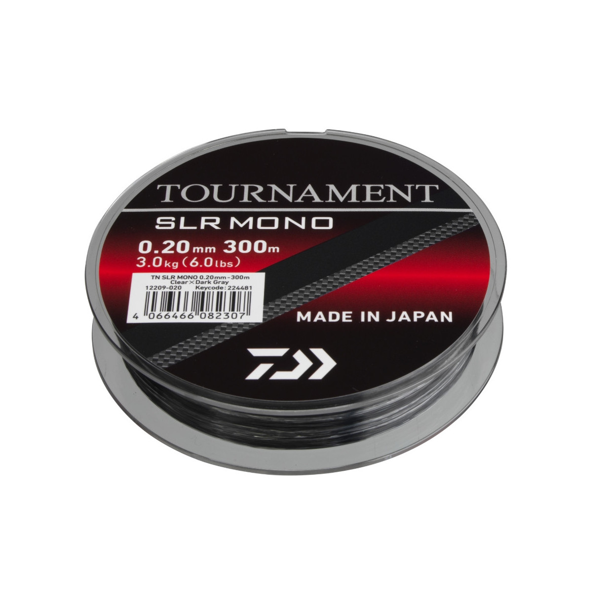 Żyłka Daiwa Tournament SLR 300m 0,20mm - grey transparent Żyłka Daiwa Tournament SLR 300m 0,20mm - grey transparent