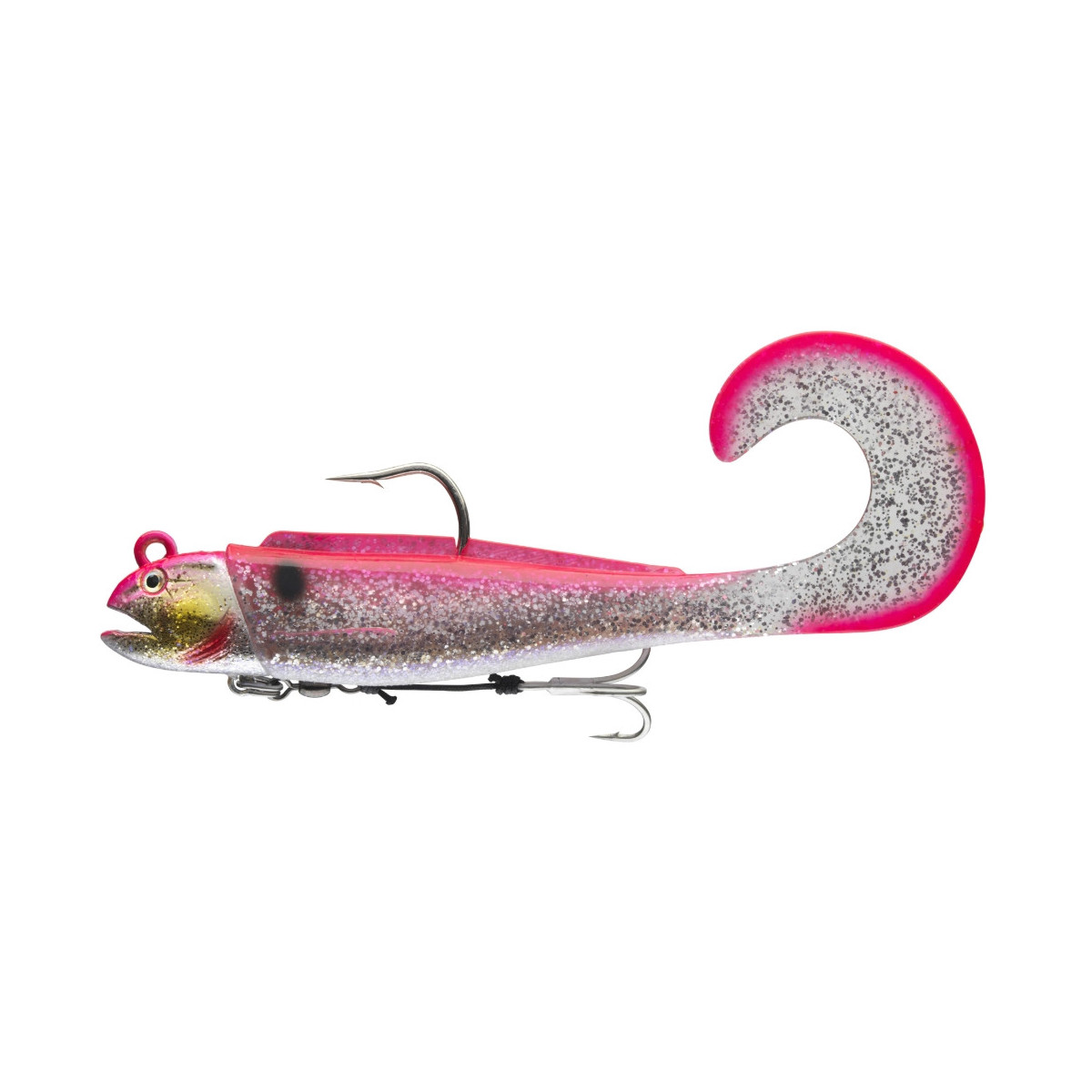 Przynęta Daiwa GrandWave D-Wolf Curly 21cm - pink wolf