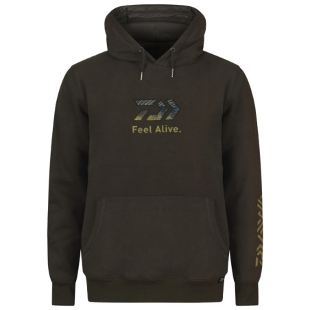 Bluza Daiwa D-Vec Hoodie Zander roz.XL - dark olive