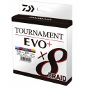 Plecionka Daiwa Tournament X8 Braid Evo+ multi-color 300m / 0.12mm Plecionka Daiwa Tournament X8 Braid Evo+ multi-color 300m / 0.12mm