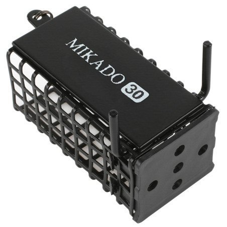 Koszyczek zanętowy Mikado KWADRATOWY Z PAZUREM 70g