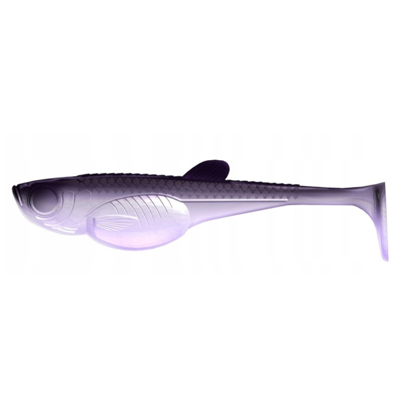 Przynęta Libra Lures EMBRION SHAD 2" 5cm (BICOLOR) 10szt. - 120 VIOLET SHINE - RYBA