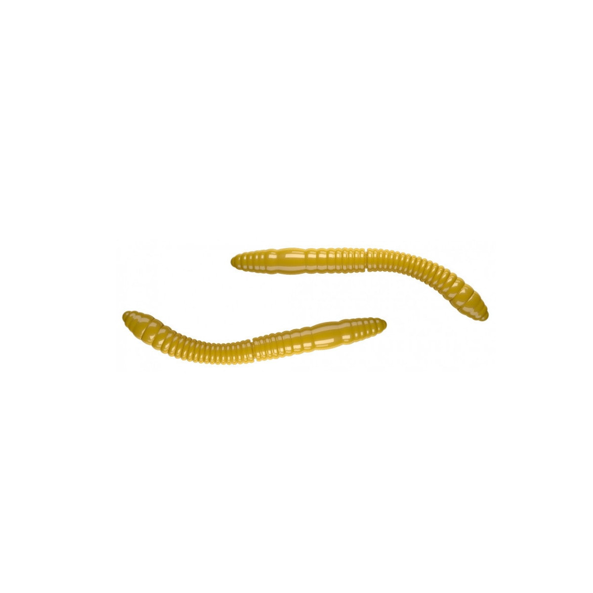 Przynęta Libra Lures FATTY D'WORM TOURNAMENT 5.5cm 12szt. - 007 yellow - BEZ ZAPACHU