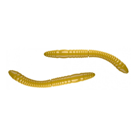 Przynęta Libra Lures FATTY D'WORM TOURNAMENT 5.5cm 12szt. - 007 yellow - BEZ ZAPACHU