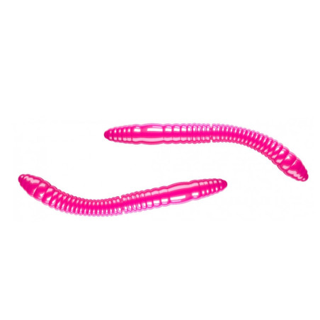 Przynęta Libra Lures FATTY D'WORM TOURNAMENT 5.5cm 12szt. - 019 hot pink - BEZ ZAPACHU