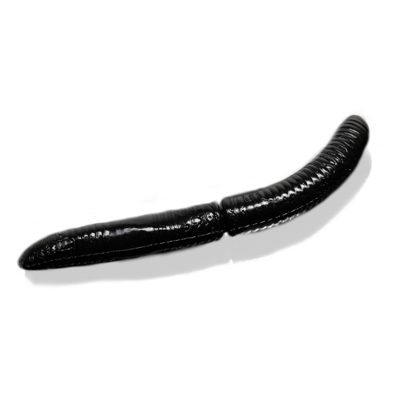 Przynęta Libra Lures FATTY D'WORM TOURNAMENT 5.5cm 12szt. - 040 black - BEZ ZAPACHU