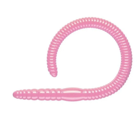Przynęta Libra Lures FLEX WORM JUNIOR 6.5cm 15szt. - 017 bubble gum - BEZ ZAPACHU