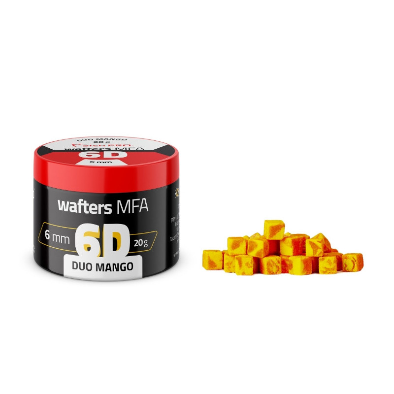 Przynęta hakowa Match Pro 6D Wafter 6x6mm 20g - duo mango