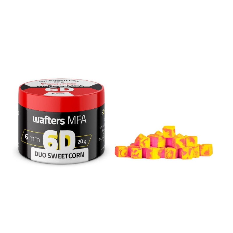 Przynęta hakowa Match Pro 6D WAFTERS MFA 6x6mm / 20g - DUO Sweetcorn