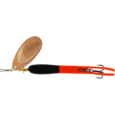 Błystka obrotowa Westin FC UPSTREAM roz.5 15g - Black/Flouro Orange/Copper blade