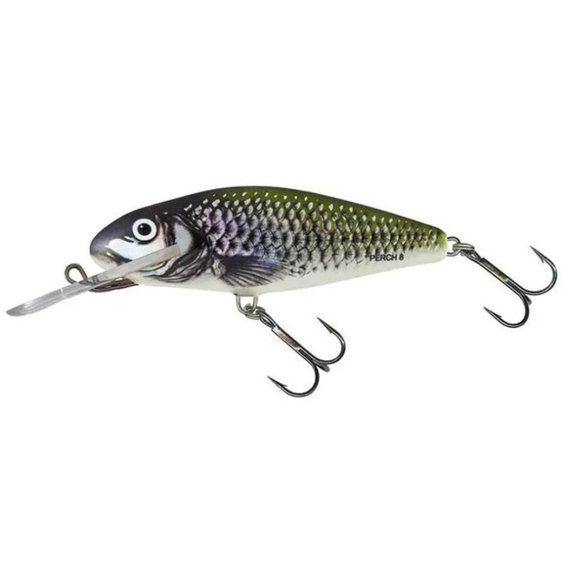 Wobler Salmo Perch Deep Runner 8cm - Holo Bleak