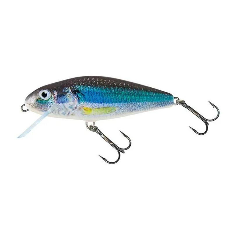Wobler Salmo Perch Floating 12cm - Holo Smelt Wobler Salmo Perch Floating 12cm - Holo Smelt
