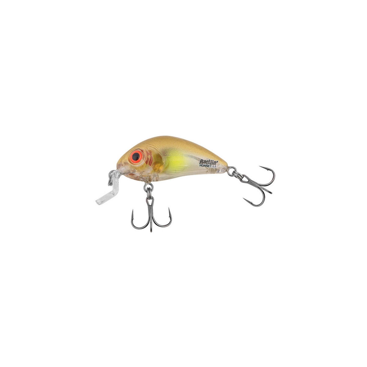 Wobler Salmo Rattlin’ Hornet Shallow 4,5cm - Clear Ayu