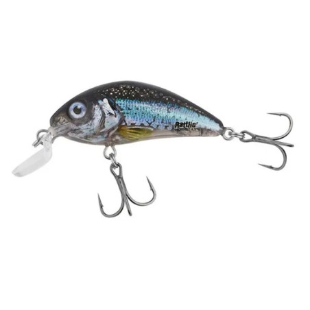 Wobler Salmo Rattlin’ Hornet Shallow 4,5cm - Clear Holo Smelt Wobler Salmo Rattlin’ Hornet Shallow 4,5cm - Clear Holo Smelt
