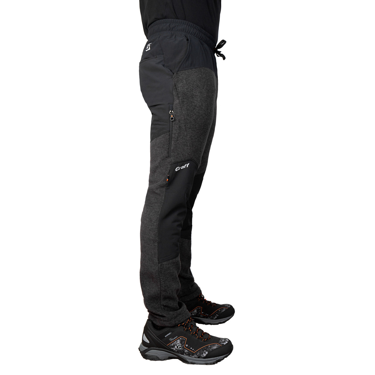 Spodnie Graff dresowe-polarowe 233-P-SP-2 roz.M