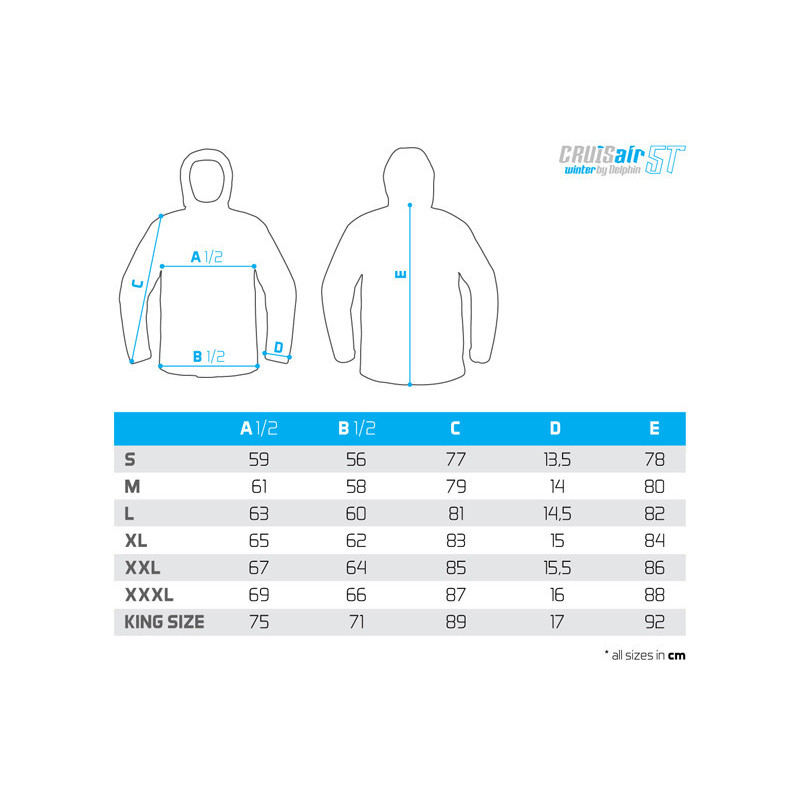 Kurtka Delphin CruisAIR WINTER 5T roz.L Kurtka Delphin CruisAIR WINTER 5T roz.L